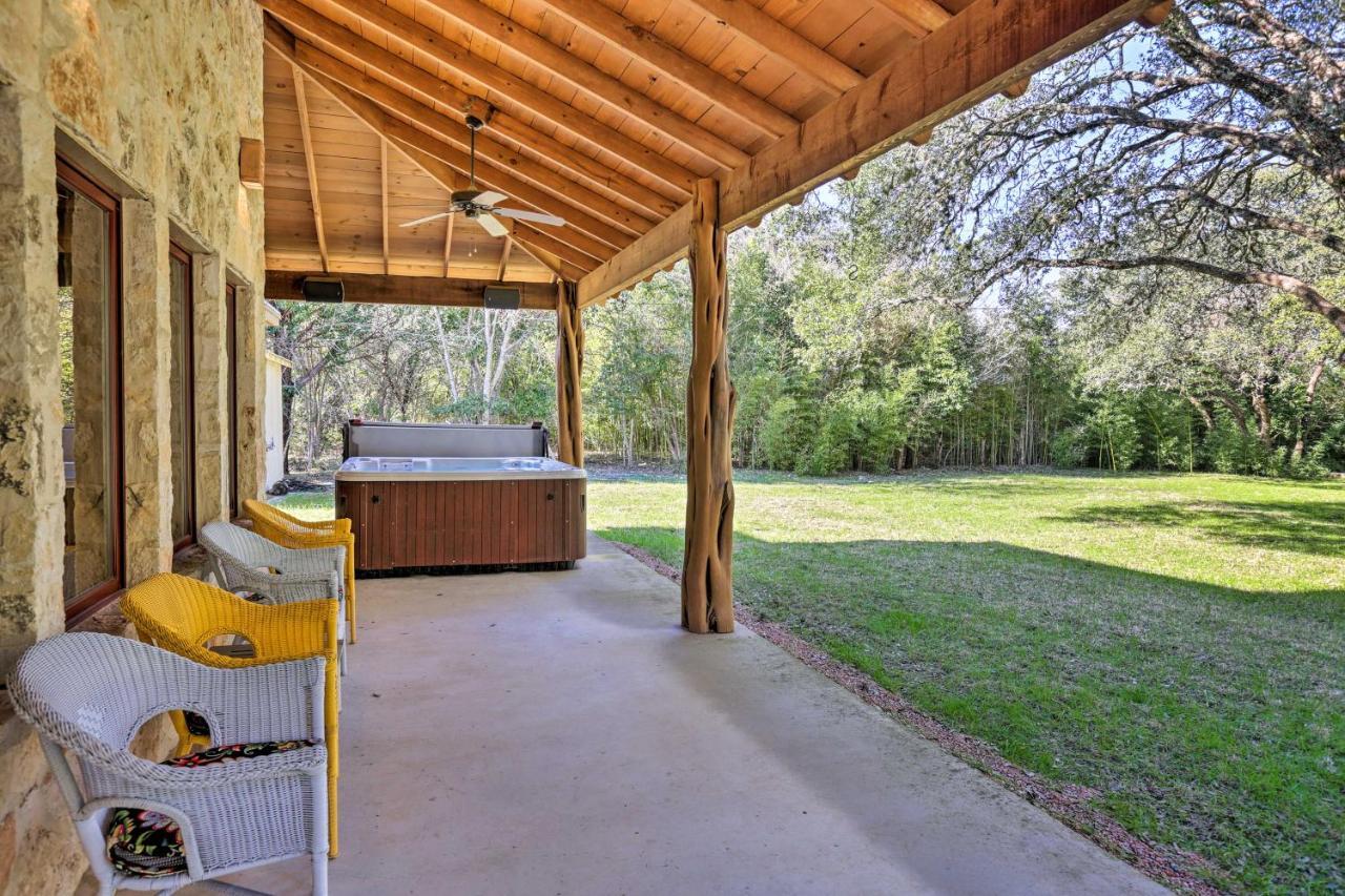 Riverfront Blanco Home With Shaded Porch And Hot Tub Dış mekan fotoğraf